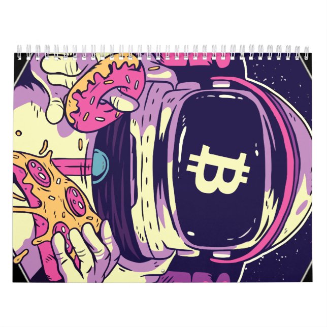 BITCOIN-Crypto Astronaut Calendar (Cover)