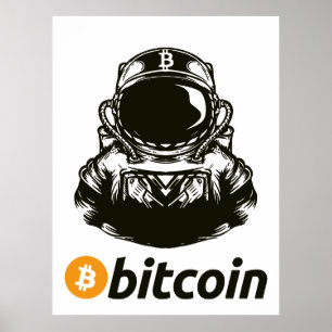 BITCOIN-Crypto Astronaut Poster