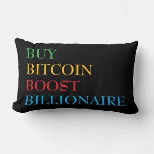 Bitcoin Crypto Lumbar Cushion