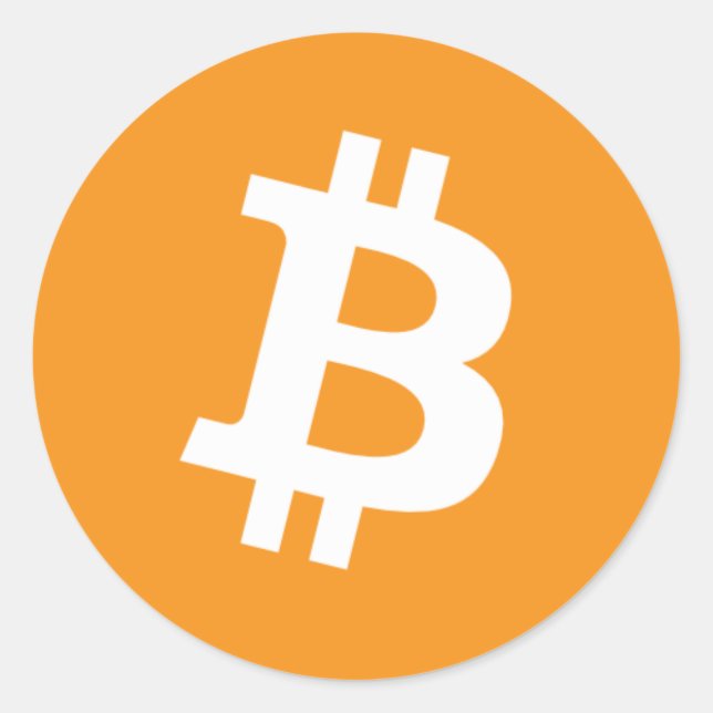Bitcoin - Cryptocurrency Alliance Classic Round Sticker (Front)