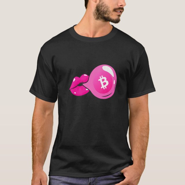 Bitcoin Cryptocurrency Blockchain Decentralise Web T-Shirt (Front)