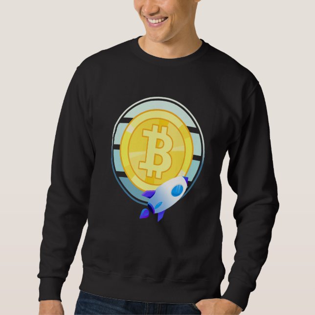 Bitcoin Cryptocurrency Crypto Exchange Bitcoiner B Sweatshirt (Front)