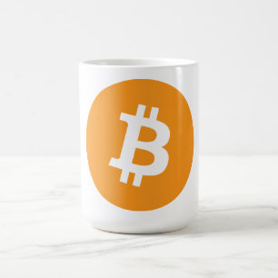 Bitcoin Cryptocurrency Logo Coffee Mug
