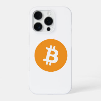 Bitcoin Cryptocurrency Logo iPhone 16 Pro Case