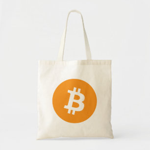 Bitcoin Cryptocurrency Logo Tote Bag