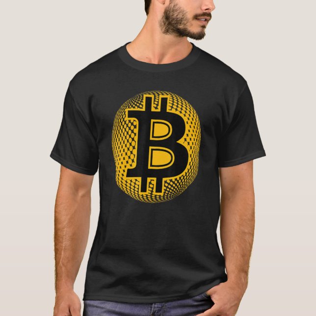 Bitcoin Cryptocurrency Miner Blockchain Daytrader T-Shirt (Front)
