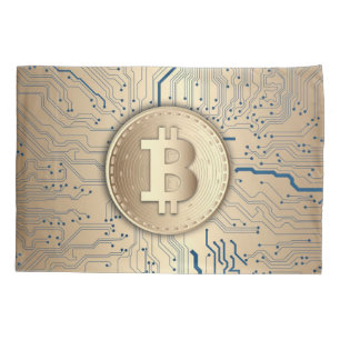 Bitcoin Cryptocurrency Pillowcase