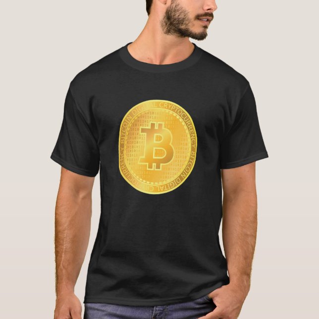 Bitcoin Cryptocurrency Trader Crypto Blockchain Bt T-Shirt (Front)