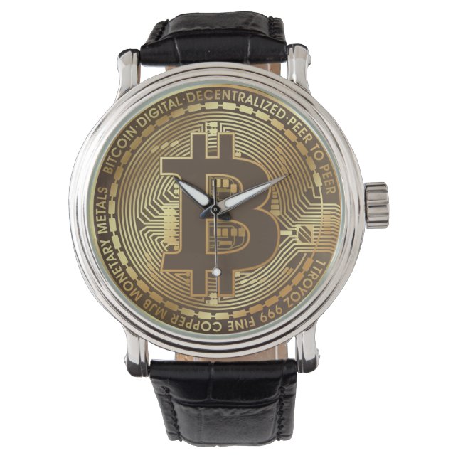 Bitcoin Cryptocurrency Watch (Front)