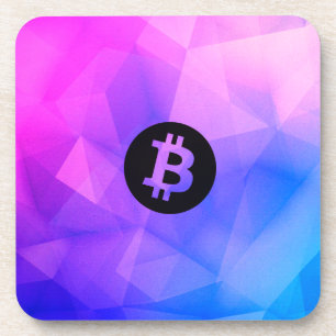 Bitcoin Crystal Coaster