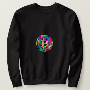 "Bitcoin Cypherpunk" Oil Painting Sweatshirt