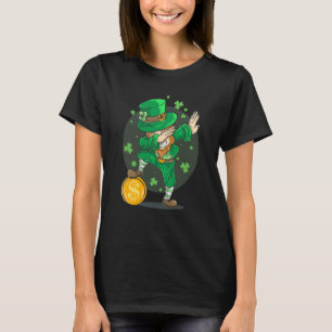 BITCOIN DABBING LEPRECHAUN BITCOIN ST PATRICK'S DA T-Shirt