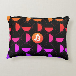 Bitcoin Designer Decorative Cushion