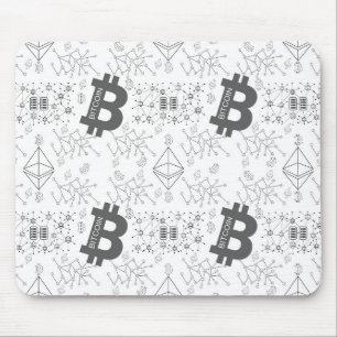 Bitcoin Digital Cryptocurrency  Mouse Pad