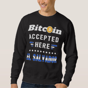 Bitcoin El Salvador Cryptocurrency Crypto Btc Lega Sweatshirt