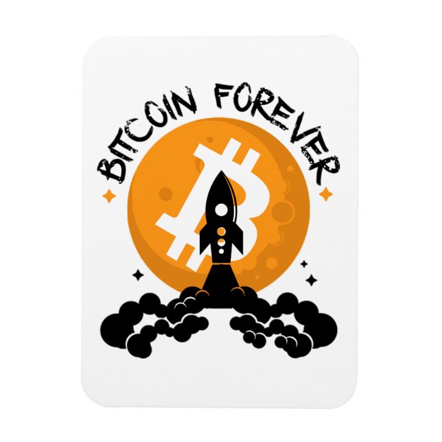 Bitcoin Forever Magnet (Vertical)