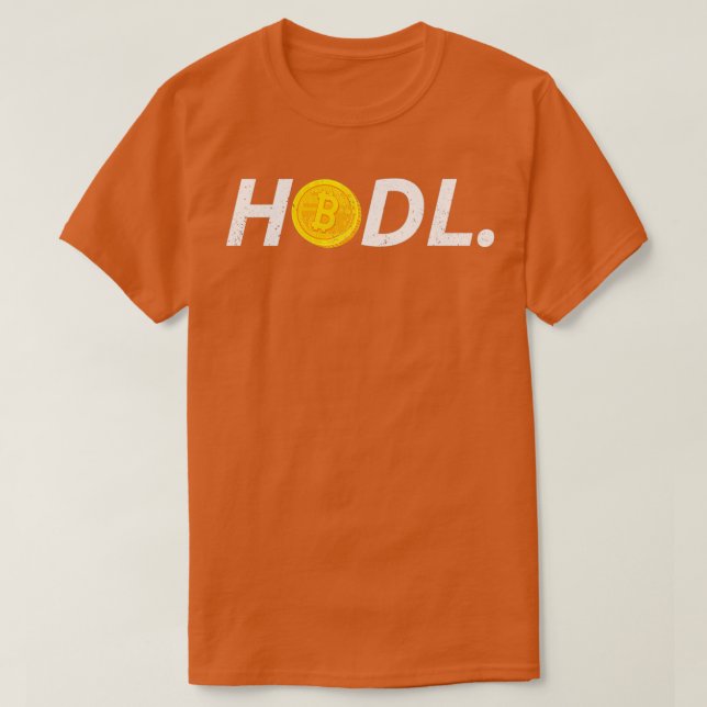 Bitcoin Gift Crypto Hodl Coin Trading Exchange 5 T-Shirt (Design Front)