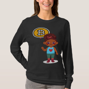 Bitcoin Girl Choice Of Investment Bitcoin Cryptocu T-Shirt