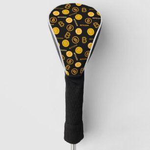Bitcoin golf head cover