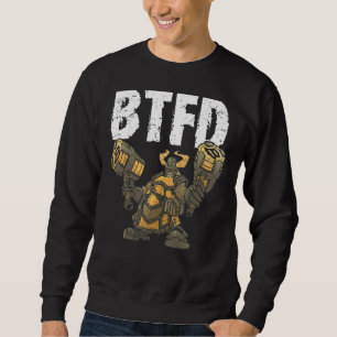 Bitcoin Graphic Btf Buy The Dip   Saying Quote Fun Sweatshirt