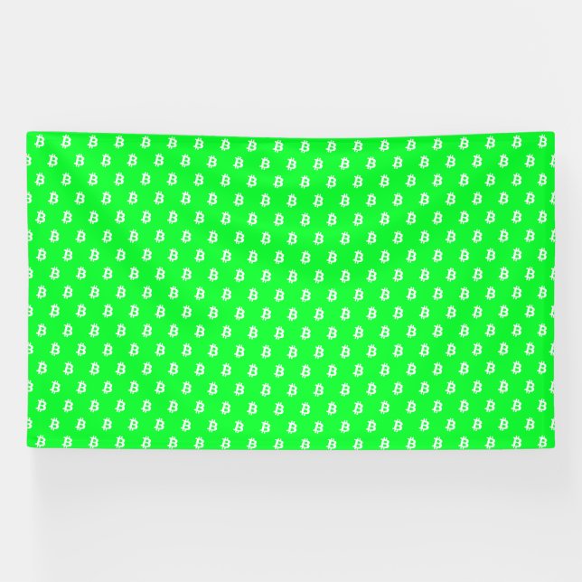 Bitcoin Green Banner (Horizontal)