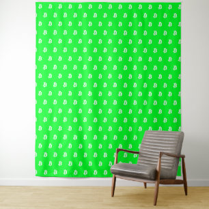 Bitcoin Green Tapestry