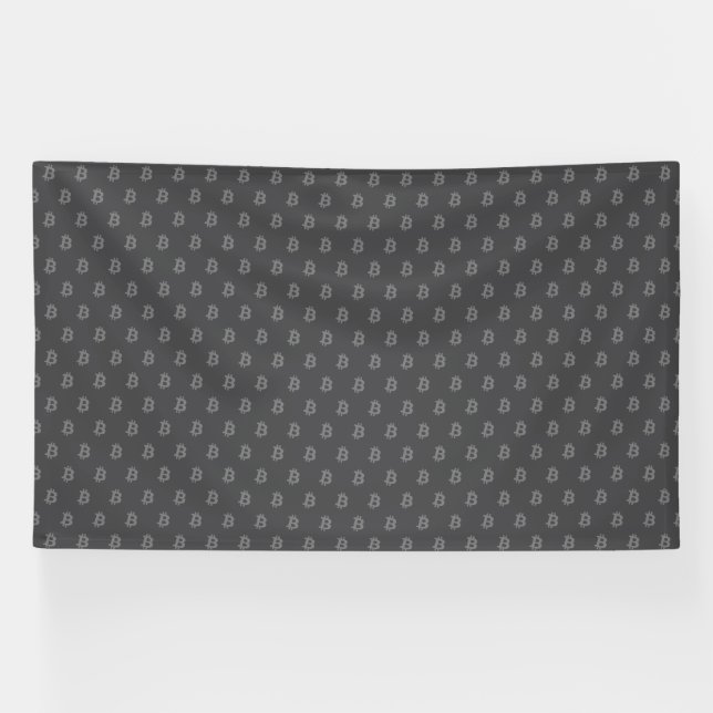Bitcoin Grey Banner (Horizontal)