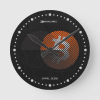 Bitcoin Halving 2028 (Style: 3 / Classic Orange)