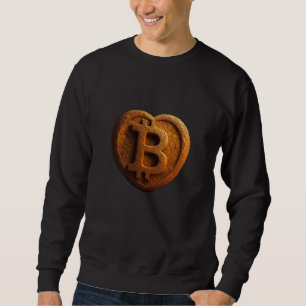 Bitcoin Heart Love Reason Emotions Feel Passion Sweatshirt