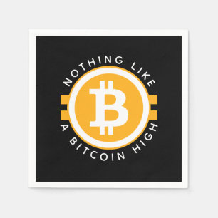 Bitcoin High Napkin