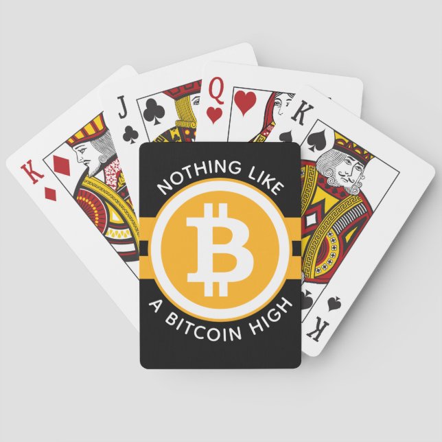Bitcoin High Playing Cards (Back)