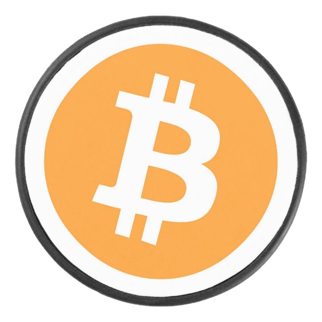 Bitcoin Hockey Puck (Front)