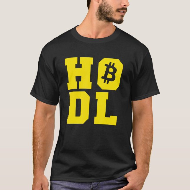 Bitcoin Hodl T-Shirt (Front)