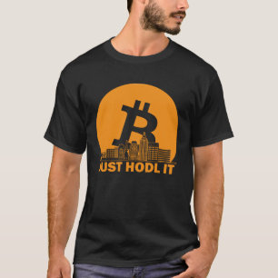 Bitcoin Indianapolis Skyline Indianapolis Bitcoin  T-Shirt