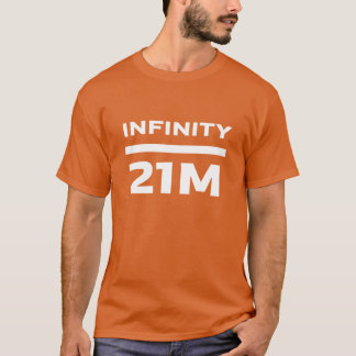 Bitcoin Infinity divided by 21 Million T-Shirt