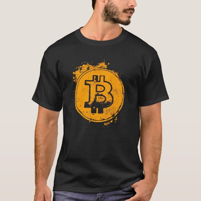 Bitcoin Investor Graffiti T-Shirt (Front)