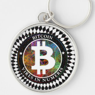 Bitcoin Keychain Cryptocurrency Digital Art
