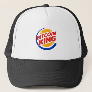 Bitcoin King Parody Image - Trucker Hat