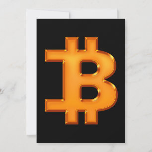 BITCOIN LETTER HOLIDAY CARD