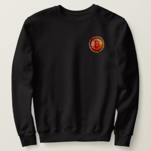 Bitcoin Logo ; Colourful Art  Sweatshirt