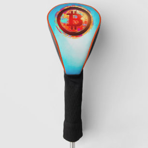 Bitcoin Logo Golf Head Cover