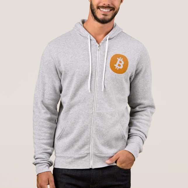 Bitcoin logo hoodie (Front)