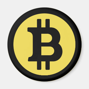 Bitcoin Logo Magnet