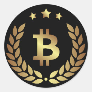 Bitcoin Logo Symbol Cryptocurrency Crypto Sticker