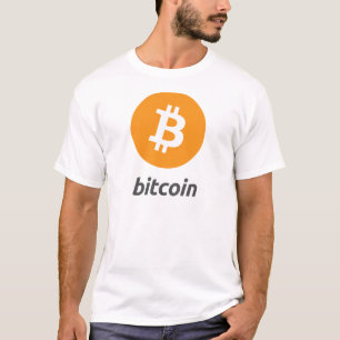 Bitcoin logo with text T-Shirt