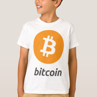 Bitcoin logo with text T-Shirt