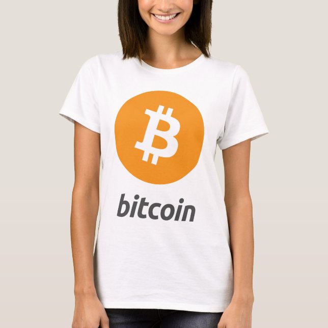 Bitcoin logo with writing T-Shirt (Front)