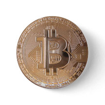 Bitcoin metallic made ​ ​ of copper. M1