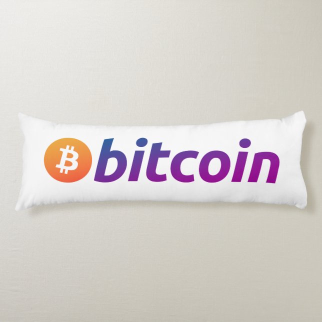 Bitcoin Miami Body Cushion (Front)