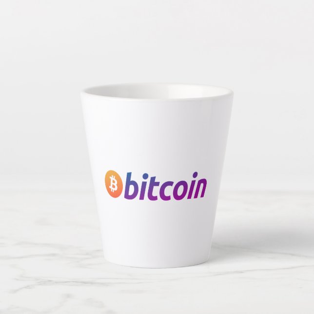 Bitcoin Miami Latte Mug (Front)